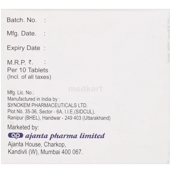 bilanix forte 40mg tablet 10's